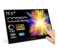 INNOCN Portable Touch Screen 15.6 Inch 4K OLED PU15 Pre-USB Type C HDMI External Monitor with Battery for Laptop PC Mac Tablet PS4 Xbox Switch