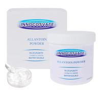 INNOCOSVATE Allantoin Powder, 3.53 OZ 99.9% Purity, Cosmetic Grade, Multi-Action Skin Soothing & Conditioning Agent For DIY Skincare, Hair Care & Cosmetic Formulations