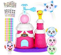 Innofans 230PCS DIY Balloons Accessories Kit for Kids, 2026 Upgraded DIY Sticky Balloon Maker Toy, Arts & Crafts Make Your Own Squishy Bubble Set with Sticker Accessories Gift for Boys Girls Ages 3-12