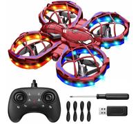 Innofans Mini Drone for, Kids Drone with LED Lights, 360° Flips Indoor & Outdoor Flying Toys for Beginners, with 3 Speeds Mode and Auto Hovering Gift for 8-14 Years Old Kids Boys Girls