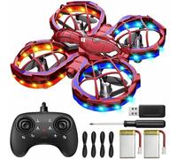 Innofans Mini Drone for Kids, Kids Drone with LED Lights, 360° Flips Indoor & Outdoor Flying Toys for Beginners, with 3 Speeds Mode and Auto Hovering Gift for 8-14 Years Old Kids Boys Girls