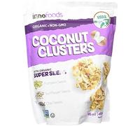 InnoFoods Coconut Clusters with Organic Super Seeds (Pumpkin; Sunflower & Chia Seeds) (Single Bag - 18 oz.)