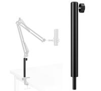 InnoGear Aluminum Alloy Mic Stand Extension Riser Desk Mount Mic Arm Extension Rod for Microphone Suspension Boom Scissor Arm Stand Holder