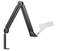 InnoGear Mic Arm Microphone Boom Arm Cable Management for Blue Yeti, Black | Desk Mount, for Shure Fifine, Professional Appearance, Extendable, Horizontal Reach 32.3", 3.5 lb Weight Capacity, Heavy-Duty