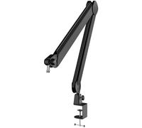 InnoGear Mic Boom Arm, Microphone Stand with Cable Management Channels Height Riser for Blue Yeti FIFINE AM8 K669B HyperX QuadCast S SoloCast AT2020 Shure SM7B MV7 and Other Mics