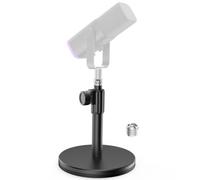 InnoGear Mic Stand Desk, Adjustable Desktop Microphone Stand Studio Table Mic Stand for Desk Mic Holder with 3/8" to 5/8" Screw for Blue Yeti HyperX QuadCast SoloCast Snowball Fifine and Other Mics