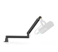 InnoGear Microphone Boom Arm, 360° Rotatable Low Profile Mic Stand with Magnetic Cable Management Desk Mount for Fifine AM8 K669B Blue Yeti HyperX QuadCast SoloCast AT2020, Black