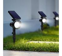 InnoGear Solar Lights for Outside, Outdoor Landscape Spotlight Waterproof Security Lighting Adjustable Auto On/Off for Patio Deck Yard Garden Pool Driveway, Pack of 4