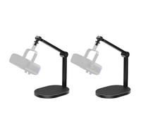 InnoGear Studio Mic Stand, Pack of 2 Max Load 2.64 lb Microphone Arm Desk Mount Desktop Microphone Stand for Fifine AM8 K669B Blue Yeti HyperX QuadCast SoloCast AT2020, Webcams Cameras