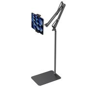 InnoGear Tablet Floor Stand, Overhead Bed Phone Stand Adjustable Holder Universal Floor Stand Compatible with iPhone iPad Pro Air Mini, Samsung Tab, Kindle, E-Readers (Large)