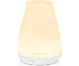 InnoGear Upgraded Version Aromatherapy Essential Oil Diffuser Ultrasonic Diffusers Cool Mist Humidifier with 7 Colors LED Lights and Waterless Auto Shut-Off for Home Office Bedroom Room