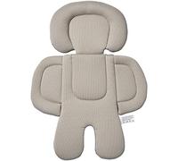Innokids 2-in-1 Reversible Infant Car Seat Head and Body Supports for Newborn, Baby Car Seat Insert Stroller Soft Cushion Suitable for All The Season (Beige/Gray)