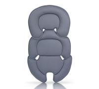 Innokids Infant Car Seat Insert, Newborn Head Support Pillow and Body Support Cushion for Babies Suit for Baby Car Seats and Strollers (Grey)