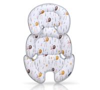 Innokids Infant Car Seat Insert, Reversible Car Seat Head and Body Supports for Newborns, Soft Padded Cushion Insert for Infant Car Seats, Baby Strollers, Baby Swing and Rocker (Snails)