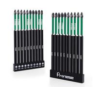 Innomesh 20 pcs 150 mm PZ2 & PH2 & PZ3 Magnetic Impact Driver Bits, Long S2 Steel Magnetic Drill Bits