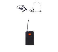 innopow BodyPack Transmitter with Lapel & Headset Mic for WM333 WM333B (200-channel Version. Only use for Microphone Set After 2022)