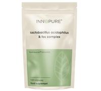 INNOPURE Acidophilus Probiotic & Prebiotic Supplements 120 Capsules (Pure-Fill) No Fillers or Binders - Lactobacillus Acidophilus Complex for Gut & Digestive Health, 5 Billion CFU - UK Made