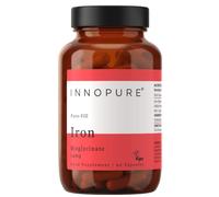 INNOPURE Iron Bisglycinate Supplement 14mg, 90 Capsules | No Fillers or Binders, Gentle Chelated Iron, Made in the UK