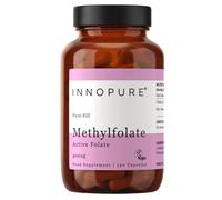 INNOPURE L-Methylfolate Folate 400mcg (No Fillers or Binders) Pure-Fill Supplement 120 Capsules
