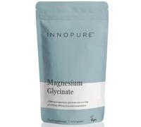 INNOPURE Magnesium Glycinate (Bisglycinate) 200mg Elemental per Serving - Gentle & Bioavailable - 90 Vegan Capsules, Made in the UK