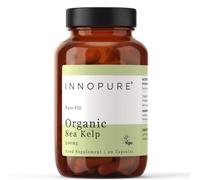INNOPURE Organic Sea Kelp 500mg - Pure-Fill (No Fillers or Binders), 435mcg of Iodine Supplement per Capsule, Soil Association Certified, UK Made, 90 Capsules (3 Month Supply)