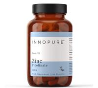 INNOPURE Zinc Picolinate Capsules, Pure-Fill (No Fillers or Binders) 25mg Elemental Zinc Supplements, Vegan Society Approved, 120 Capsules, UK Made