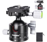 INNOREL C36 Low Profile Tripod Ball Head Universal 360 Panoramic Metal BallHead for DSLR Camera Tripod Monopod Camcorder Slider with Arca Swiss Plate 36mm Ball with 1/4" to 3/8" Screw Load 35lb/16kg