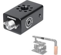 INNOREL CB1 CNC Aluminum Alloy Multi-Function Cheese Handle, Cheese Grip Extension Bar Featuring Multiple 3/8" Arri Locating Holes for Camera Cage Frames, DIY Video Rigs, any 3/8" Threaded Point