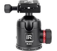 INNOREL K44 Tripod Ball Head Camera Tripod Ball Head Mount All Metal 360° Panorama Ballhead 44mm Ball Dia 1/4" Screw 3/8" Hole for DSLR Camera Camcorder Tripod Monopod Slider Max Load 44lb/25kg
