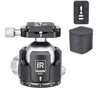 INNOREL Low Profile Tripod Ball Head 52mm Ball Dia Max Load 66lb/30kg All Metal CNC 360° Panoramic Shooting Camera Mount with Two 1/4" Arca Swiss Quick Release Plates for Tripod DSLR Camcorder(N52)