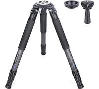INNOREL LT364C Carbon Fiber Heavy Duty Camera Tripod - 63in/160cm Max Tube 36mm Max Load 77lb/35kg with 75mm Bowl Adapter & Tripod Bag Spikes