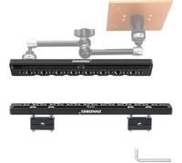 INNOREL TB2403 Car Headrest Cheese Mounting Plate Camera Monitor Bracket Clamp 1/4" Screw Shooting Extension Bracket for Installing Camera Cage, Car Headrest ARRI Camera Accessories Inside Vehicle