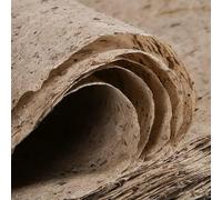 InnoStars Handmade Mulberry Paper Sheets, 50 Sheets 30 x 40 cm Natura Fiber Rice Paper, Ideal for Calligraphy, Painting, Arts & Crafts, Collage, Scrapbooking, Decorating, Gift Wrap, Card Making