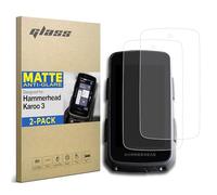 INNOSURE [2-PACK Tempered Glass Screen Protector for Hammerhead Karoo 3 Bike Computer 3.2" Touchscreen Accessories Anti Glare (Matte)