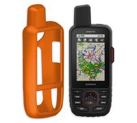 INNOSURE Premium Protective Silicone Case Cover for Garmin GPSMAP 66i 66s 66st 66sr 67 67i Handheld GPS Satellite Communicator, Durable, Non-Slip, Shockproof (Orange)