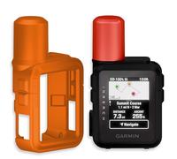 INNOSURE Premium Protective Silicone Case Cover for Garmin inReach Mini 3 SOS Satellite Communicator, Durable, Non-Slip, Shockproof (Orange)