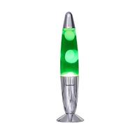 Innoteck 13” Soothing Motion Magma Lamp for Relaxation Retro Home Lighting Decoraton - Snowball in Natural Greenish Space
