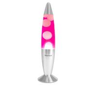Innoteck 13” Soothing motion Lava Lamp for relaxation Retro Home Lighting Decoraton - Snowballs soothing in Cheerful Pinky Space
