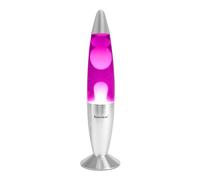 Innoteck 13” Soothing motion Lava Lamp for relaxation Retro Home Lighting Decoraton - Snowballs soothing in Noble Purple Space