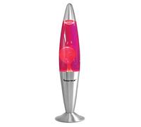 Innoteck 16” Soothing Motion MagmaLamp for Relaxation Retro Home Lighting Decoration - 30 W - Orange Wax/Pink Liquid