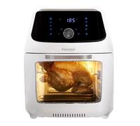 Innoteck Kitchen Pro 16L Digital Air Fryer Oven - With Rotisserie - Multi-Functions Smart Cooker - For Air Frying, Roast, Dehydrate, Bake, Reheat - Non-Slip Feet - Dishwasher Safe Accessories - White
