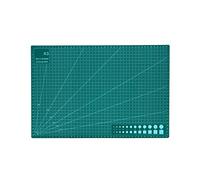 Innoteck A3 Self-Healing Cutting Mats - Double-Sided Non-Slip Surface - Self-Healing Quality - Cutting mat for Craft, Fabric, Quilting, Sewing, Scrapbooking - Printed Grid Lines - Green
