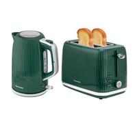 Innoteck Kitchen Pro Kettle & Toaster Set - Green, 3000W & 800W, Green