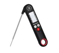 Innoteck Digital Meat Thermometer - Wireless Instant Read, Long Probe, Backlit LCD, Auto Shut-Off, Magnetic Storage, IPX5 Waterproof, For BBQ, Grill & Air Fryer