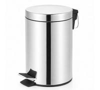 Innoteck Essentials 3L Chrome Pedal Bin With Removable Inner Bucket