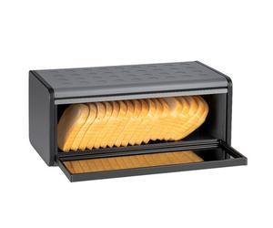 Innoteck Essentials Bread Bin With Magnetically Sealed Lid - Grey