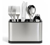 Innoteck Essentials Cutlery Set with Utensil Holder - 20pcs Stainless Steel Tableware Set for 4 Persons with Organiser - Includes Forks, Knives, Spoons, Cake Forks, Teaspoons - Dishwasher Safe