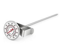 Innoteck Essentials Frothing Thermometer 155 cm - Stainless Steel - with Clip Attachment, Silver
