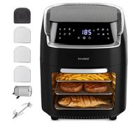 Innoteck Kitchen Pro 12L Digital Air Fryer Oven - 8 Presets, Rotisserie Function. Large Digital Touch Panel, 1800W