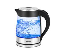 Innoteck Kitchen Pro 1.8L Cordless Glass Kettle - 3KW Fast Boil